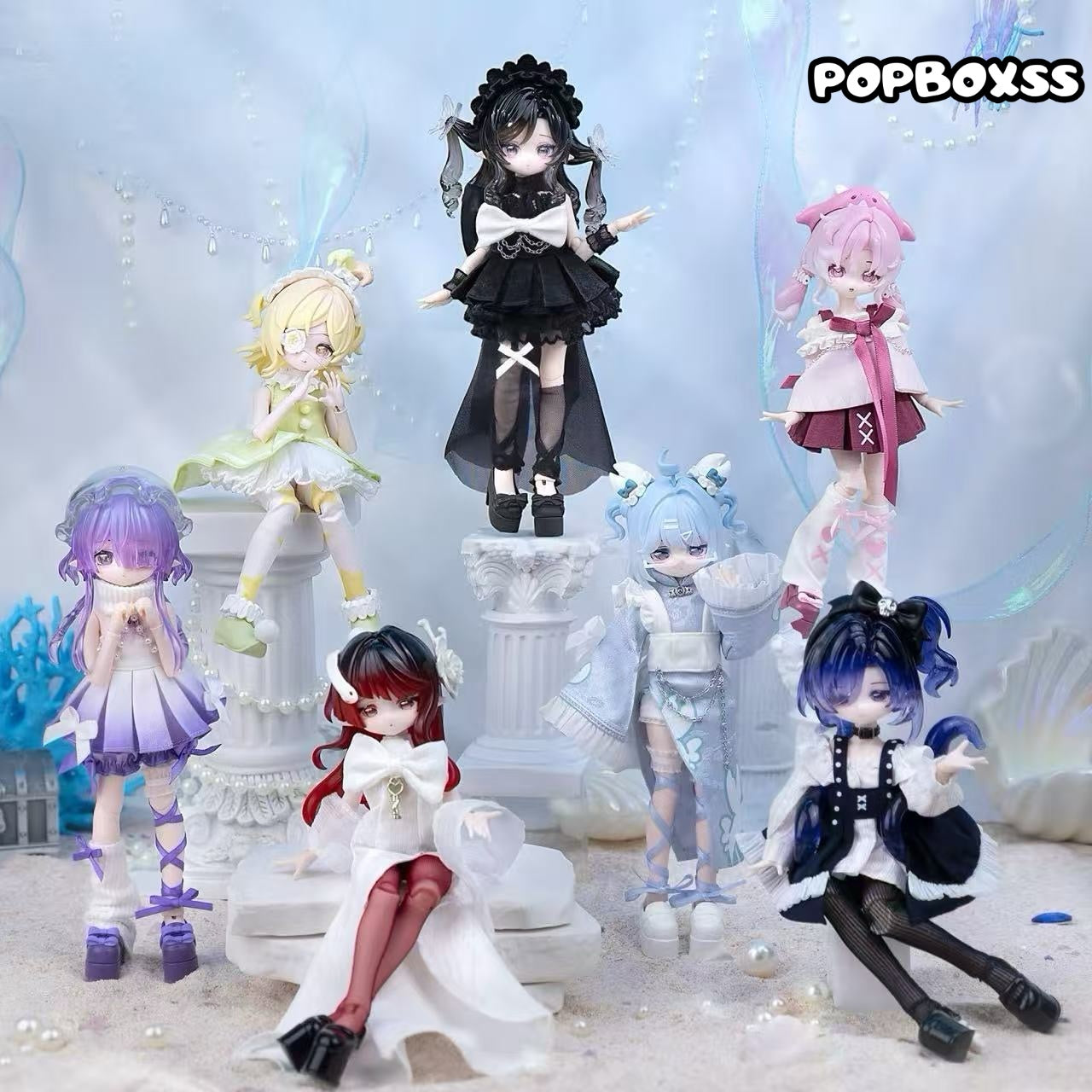 Minty Ocean Gem Series 1/8 Action Figure BJD Blind Box