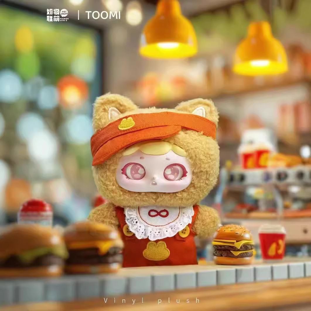 FUNNY BUNNY-Toomi Cute Party Series Vinyl Plush Dolls. Blind Box