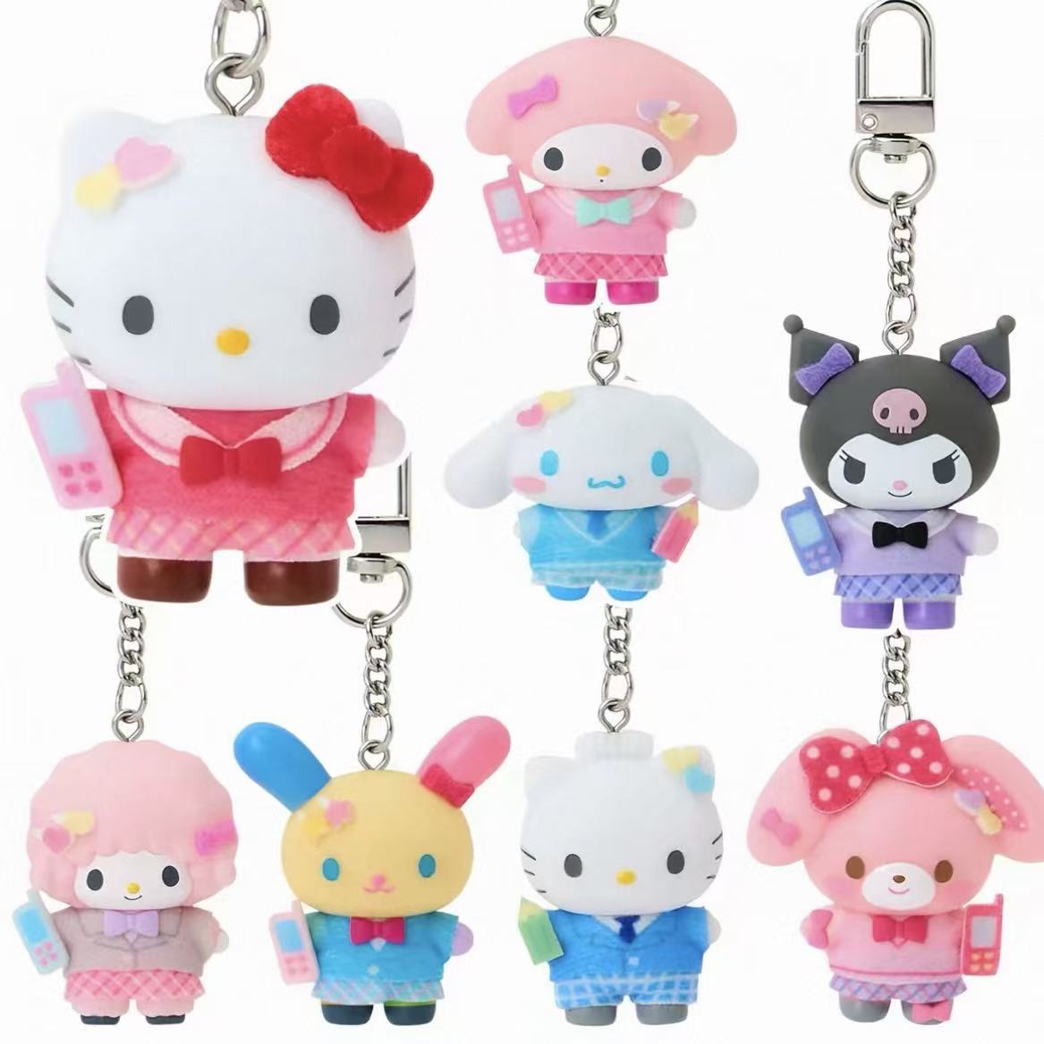 SANRIO Chibitomo V2 Plush Pendant Blind Box Collection
