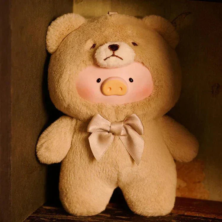 LuLu the Piggy Teddy Lulu Vinyl Face Series Plush Dolls. Blind Box