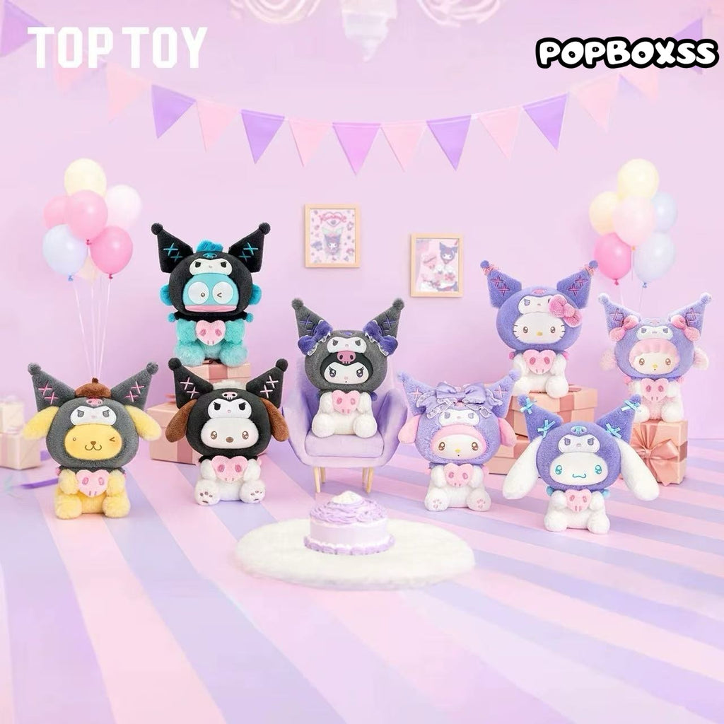 SRO Kuromi Party Series Plush Pendant Dolls, Blind Box