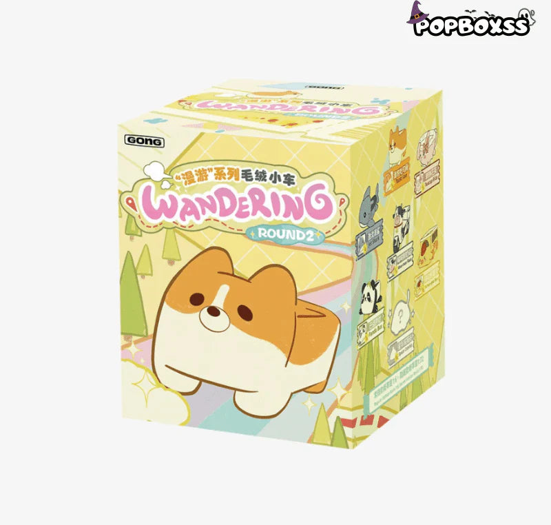 GONG Original Roaming Series Plush Toy Car Round2 Blind Box