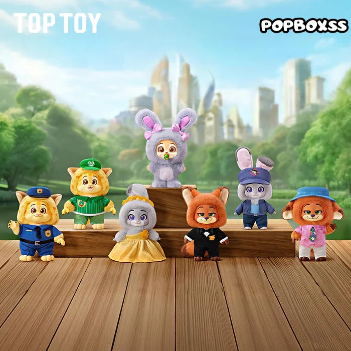 ZOOTOPIA 2 New Journey Series Plush Keychain Blind Box