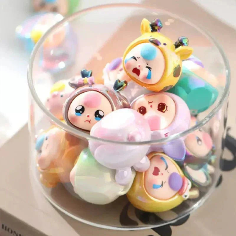 NEW PVC VERSION  Baby Three MINI Animal Bean Series 3 BABY THREE Blind Box