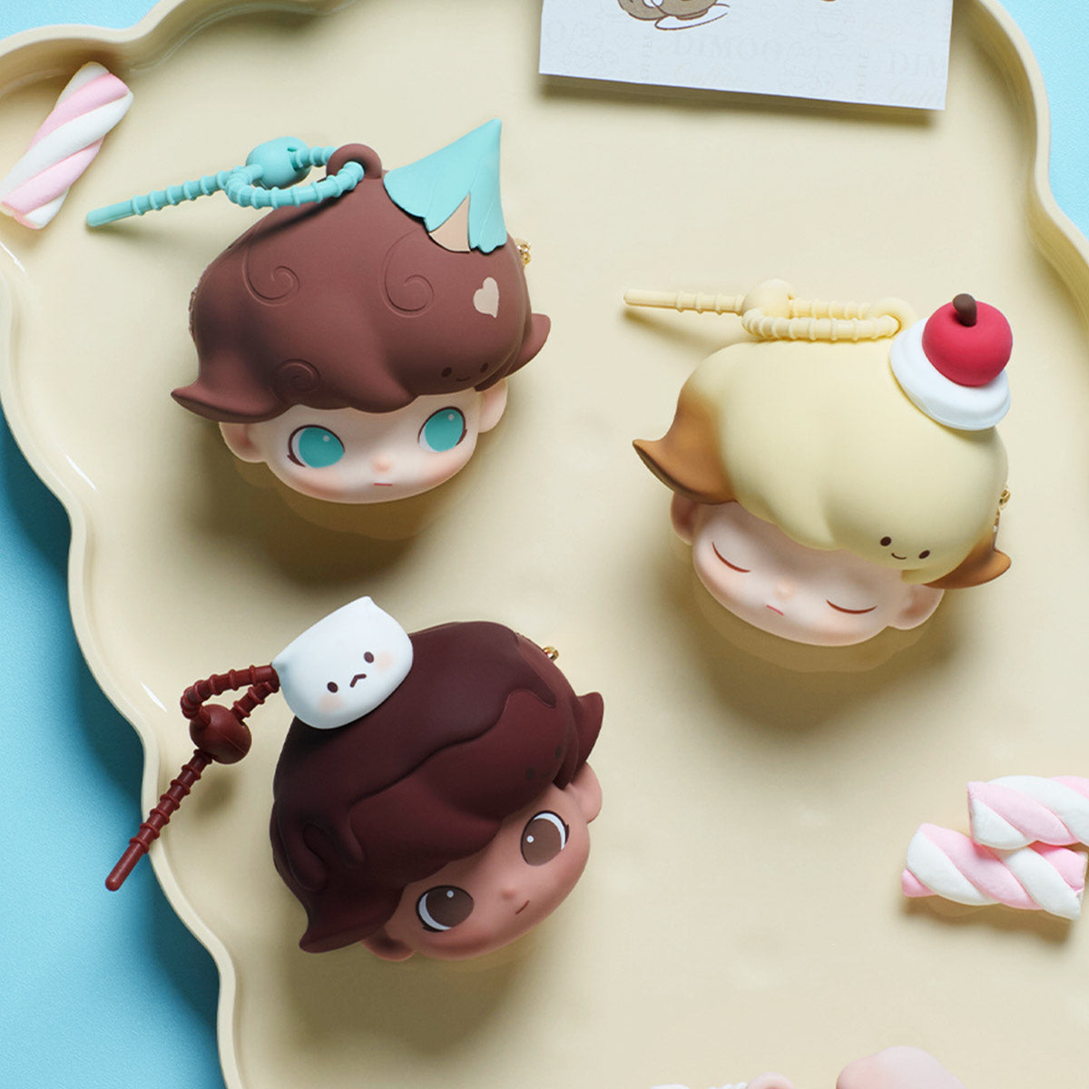 POPMART DIMOO Crush on Coffee Series-Earphone Case Blind Box