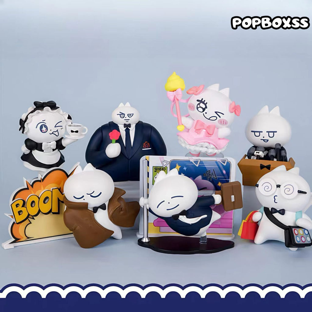 PLZDOT Bowties Cat of The Year Series Figure Blind Box