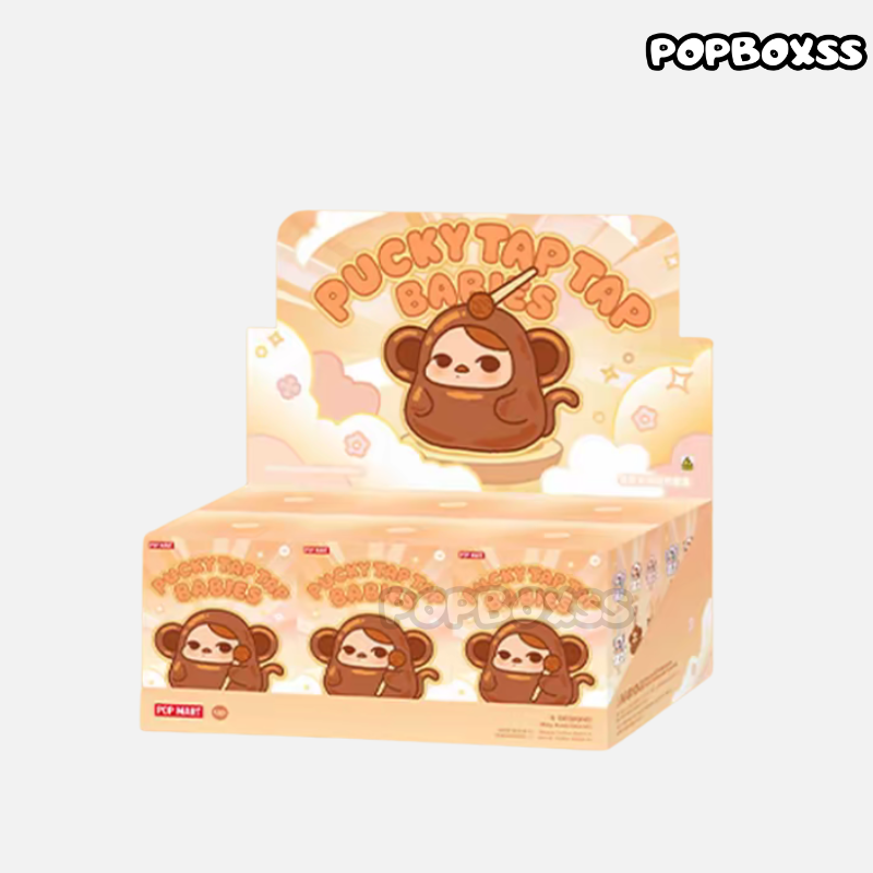 POPMART PUCKY Tap Tap BaBies Vinyl plush pendant blind box