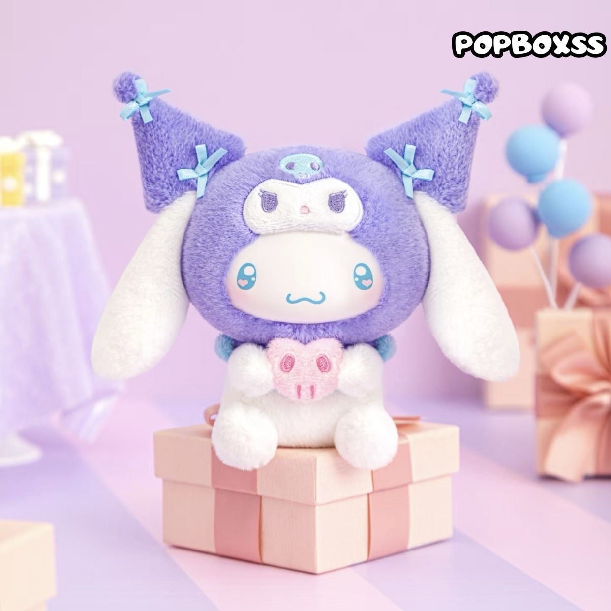 SRO Kuromi Party Series Plush Pendant Dolls, Blind Box