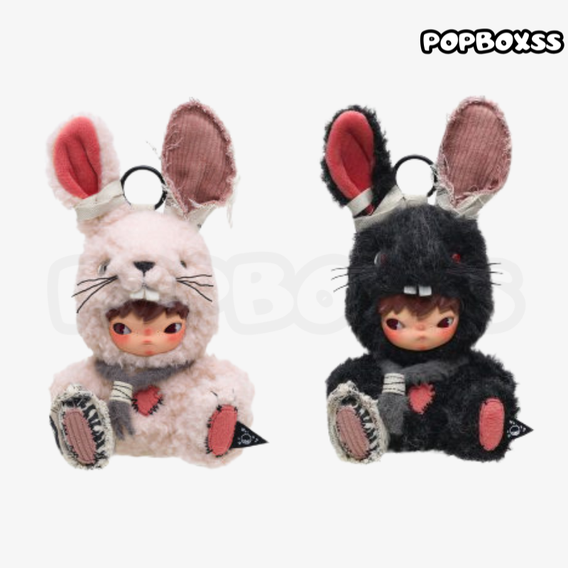Hirono Little Hare Plush Doll Pendant(PRE ORDER)