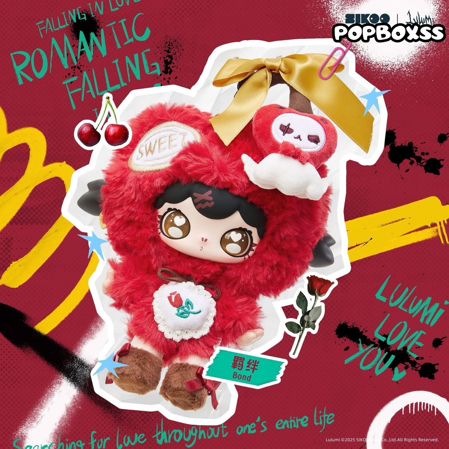 LULUMI Heartbeat in Many Languages Plush Blind Box Series