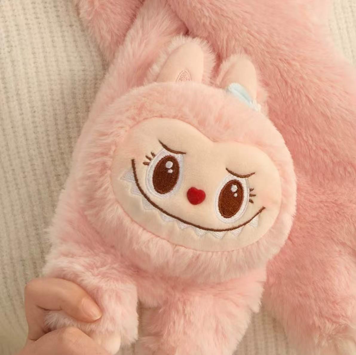 Warm Fluffy Holiday Series-LABUBU Plush scarf