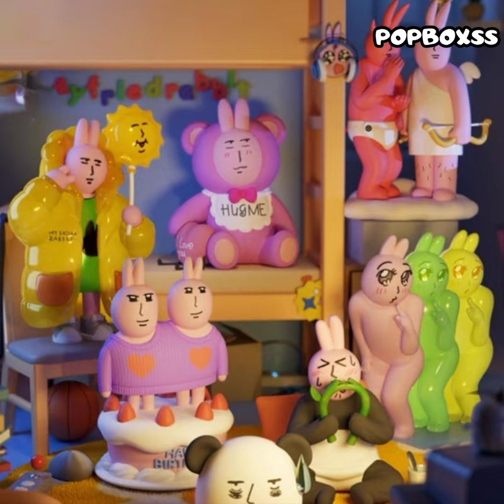 PLZDOT My Friend Rabbit Beautiful Mood Series Figure Blind Box