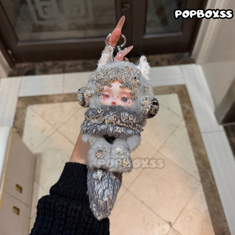 【Customized Two-Week】 Skullpanda Swarovski Crystal Doll Clothes (Doll Included) skullpanda XG Series