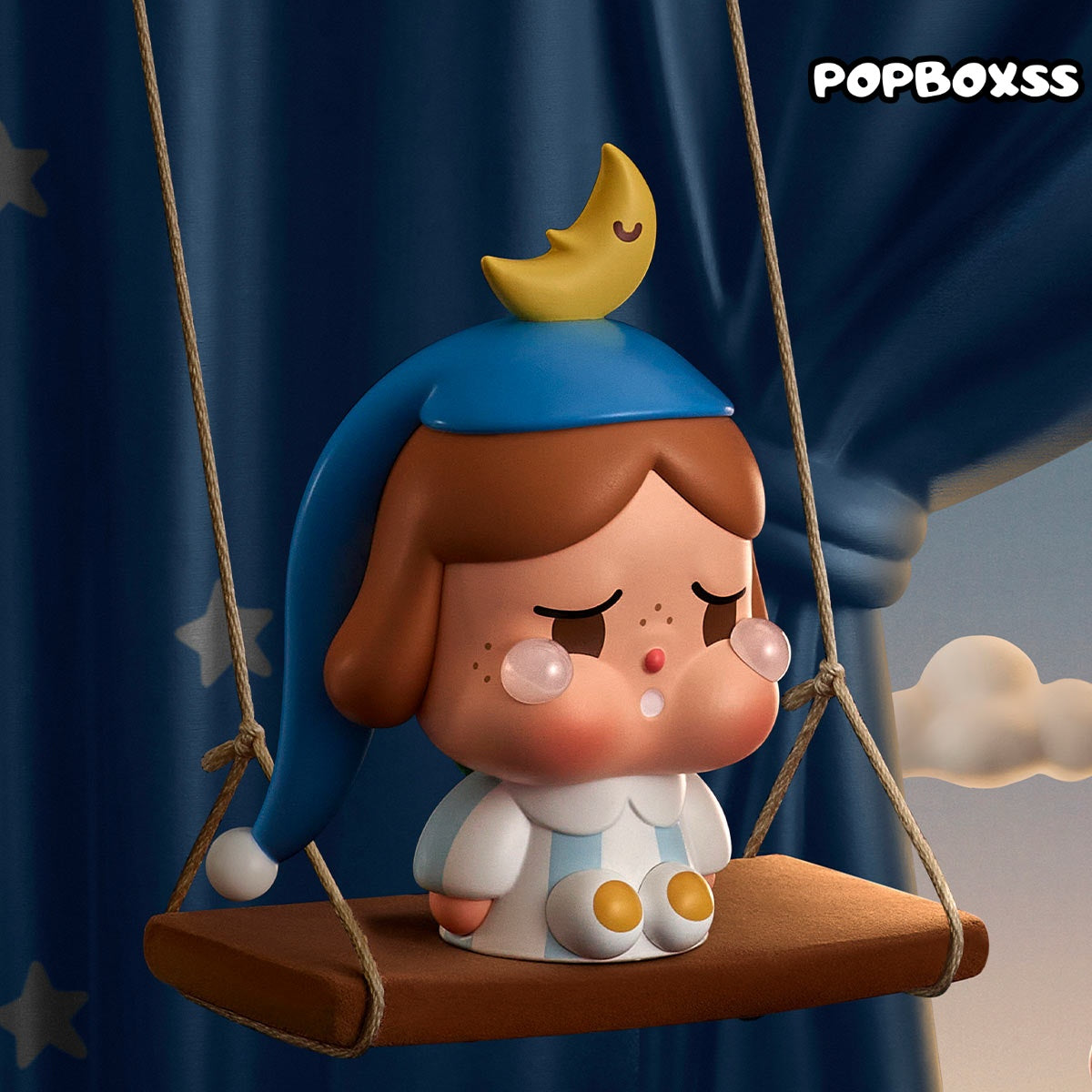 CRYBABY CRYING TO THE MOON-SITTING SERIES FIGURES