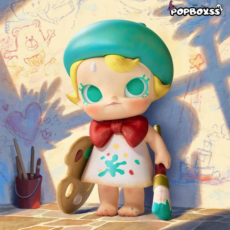 Baby Molly Future Painter Figurine