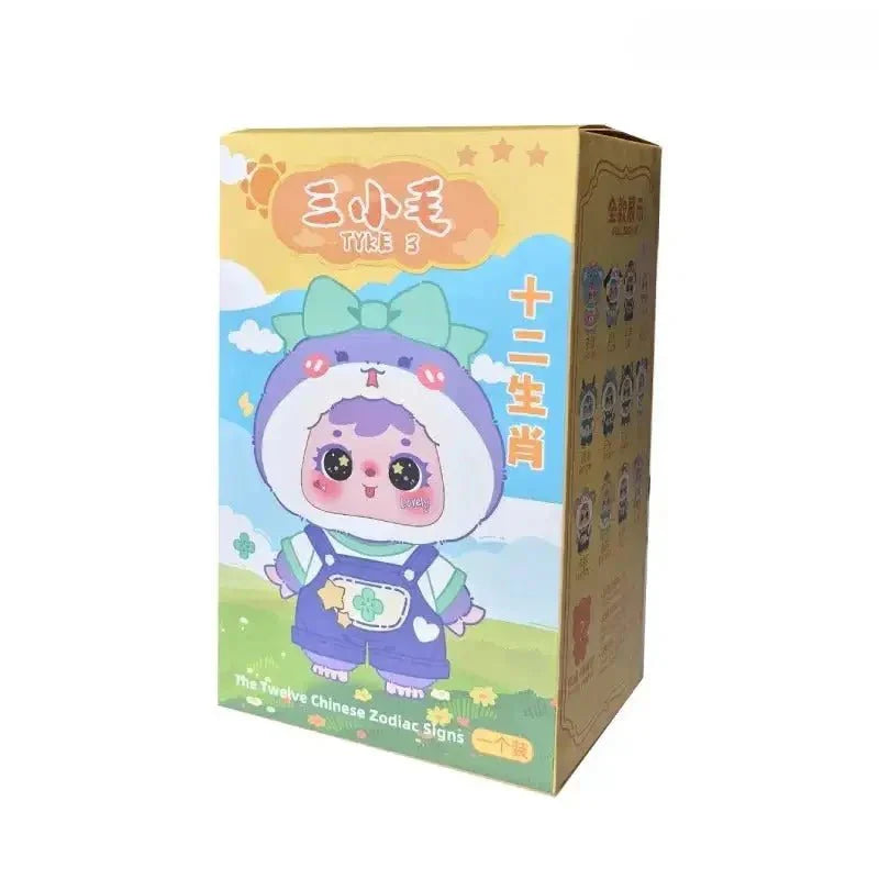 Samuel TYKE 3 Chinese Zodiac Pendant Plush Blind Box