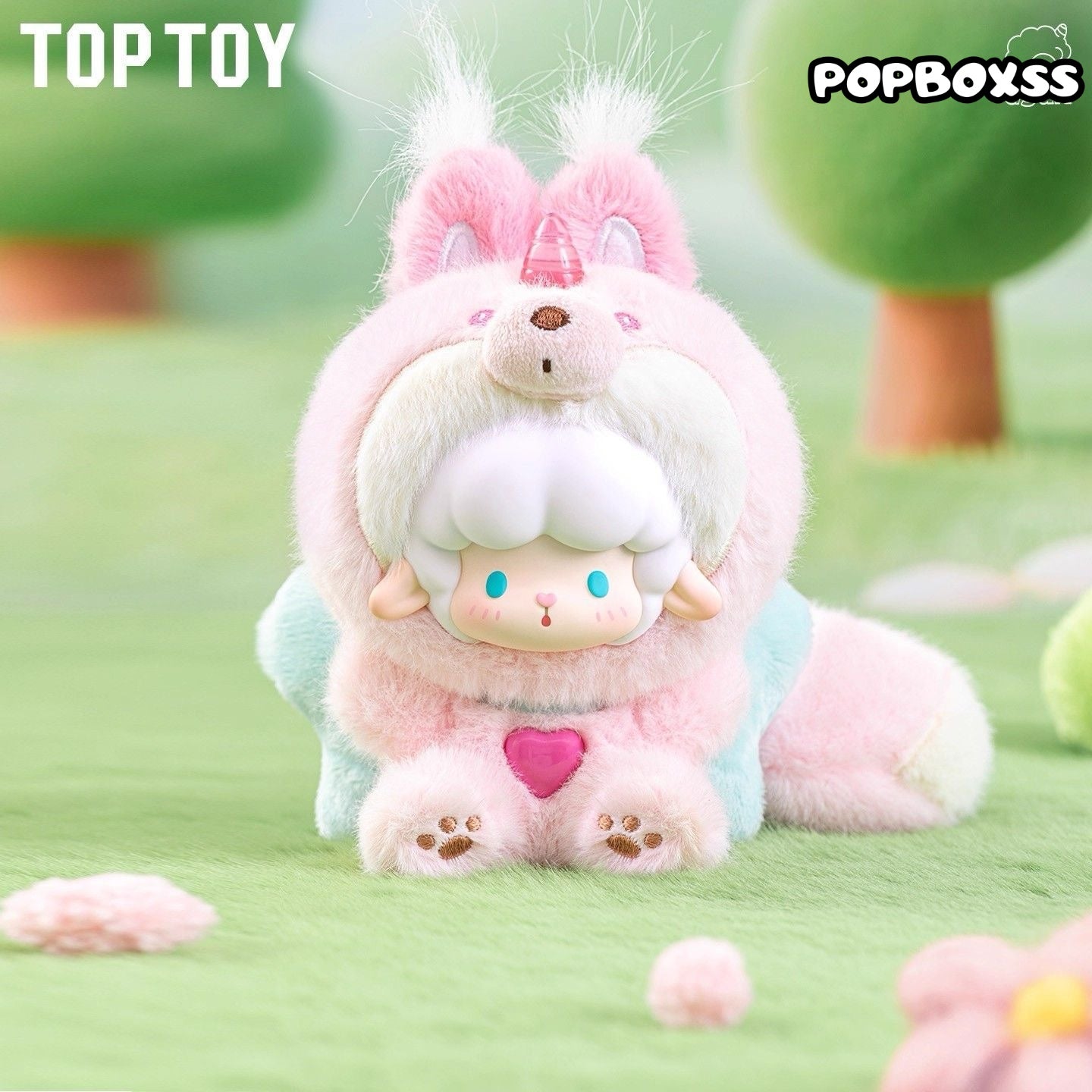 TOP TOY Gyun Big-Tailed Critter Crew Series Plush Blind Box