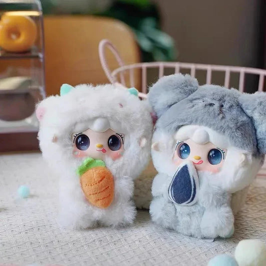 Gourmet Restaurant Mini Pendant Plush Dolls. Blind Box