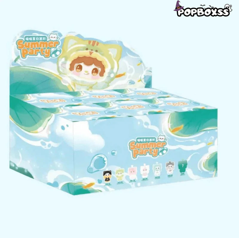 Yooki Meow Meow Summer Party Series Plush Dolls, Blind Box
