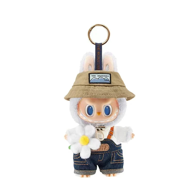 【gift】THE MONSTERS LABUBU Fall In Wild Series Pendant & Vinyl Plush Doll labubu