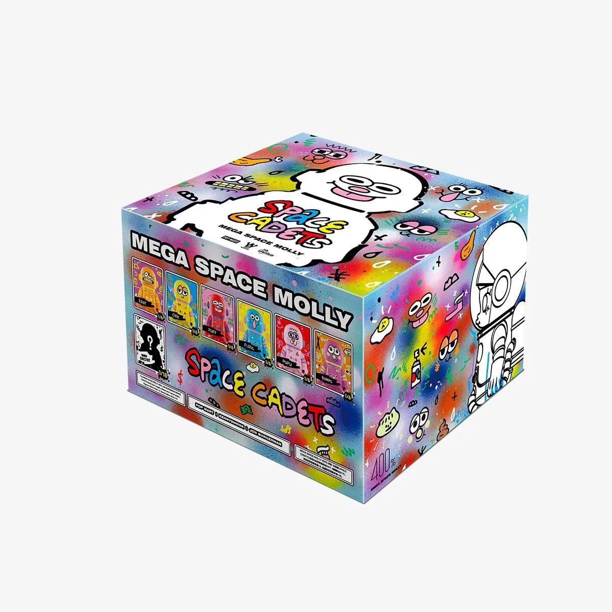 MEGA SPACE MOLLY 400% JON BURGERMAN SPACE CADETS Series Figures. Blind Box