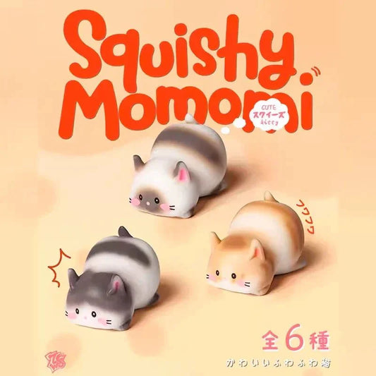 Squishy Momomi Cute Kitty Series Figures. Blind Box