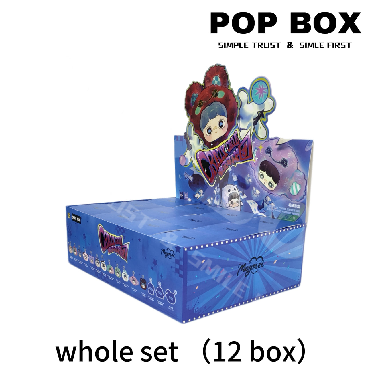 【gift】MayMei Crazy Circus Series Plush Blind Box