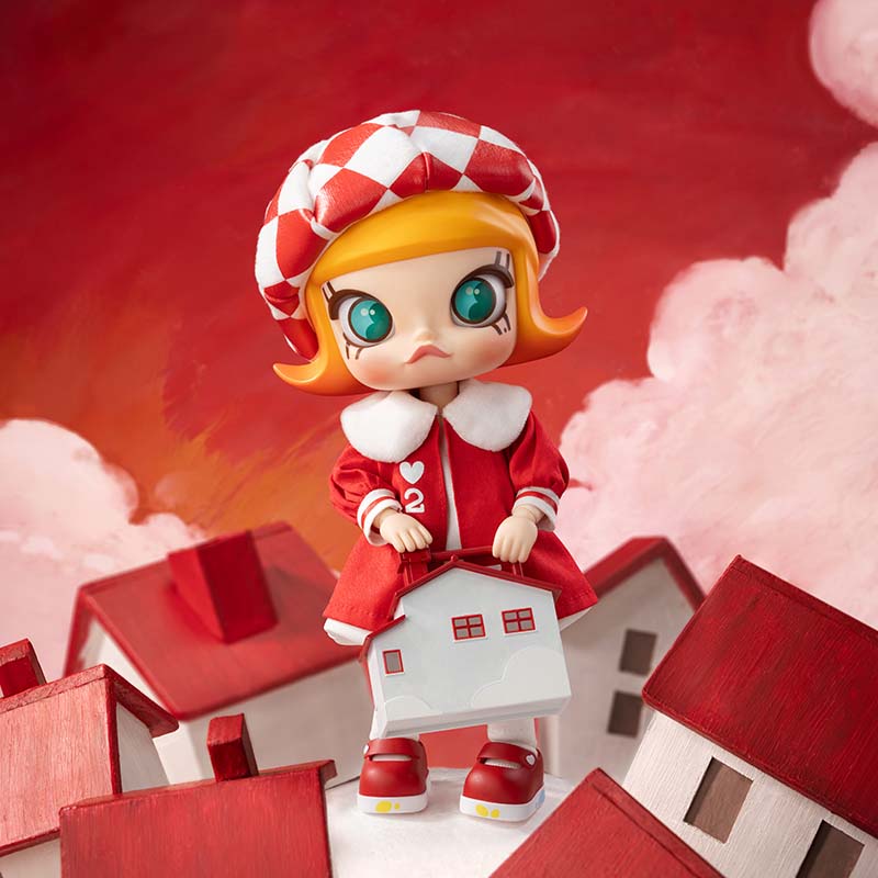 POP MART MOLLY 20th Anniversary Series 1/8 Action BJD Figure Blind Box