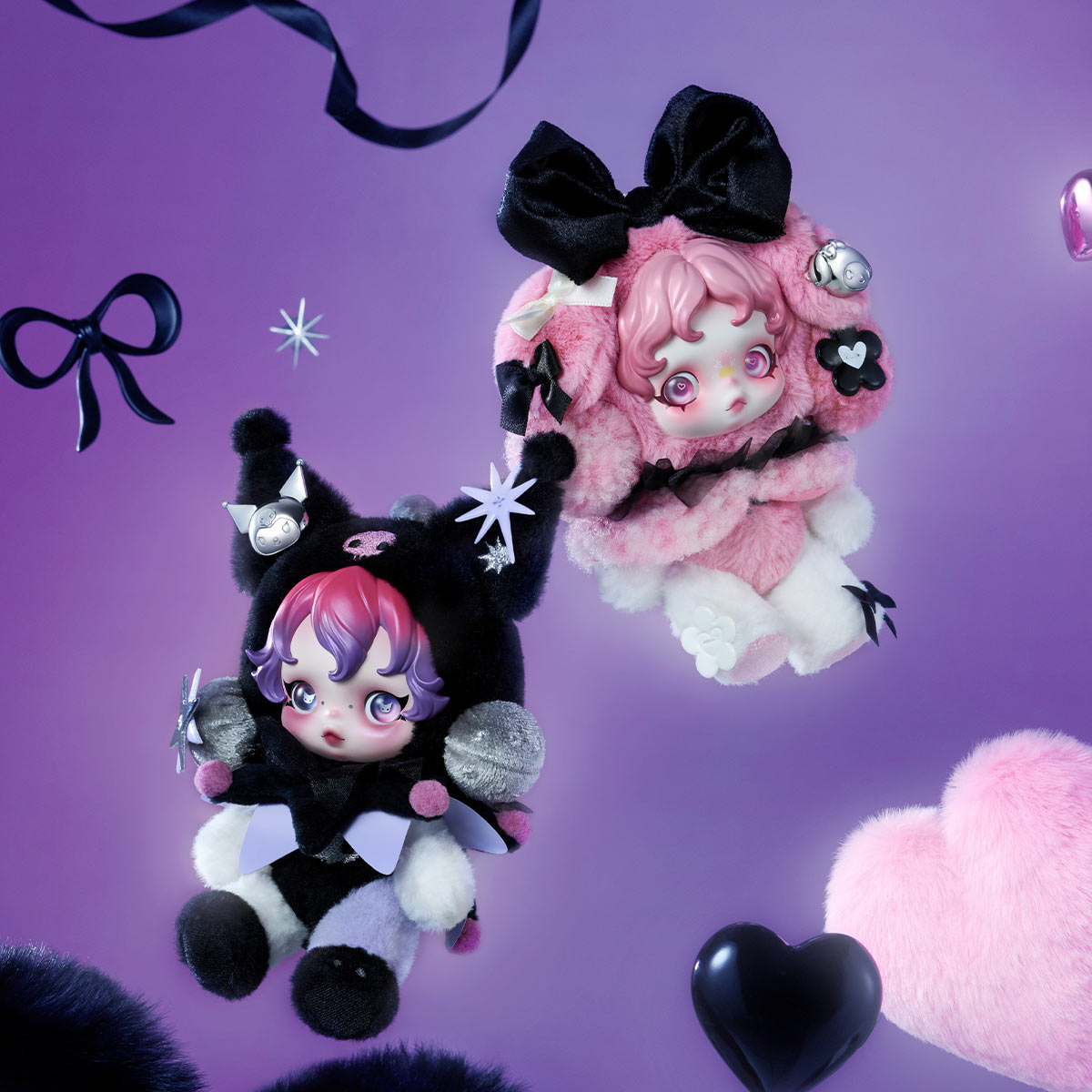 SKULLPANDA × KUROMI MY MELODY Plush