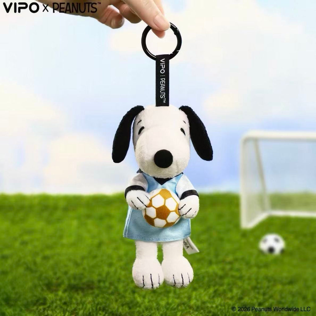 VIPO × PEANUTS Snoopy Football Series Plush Pendant Blind Box