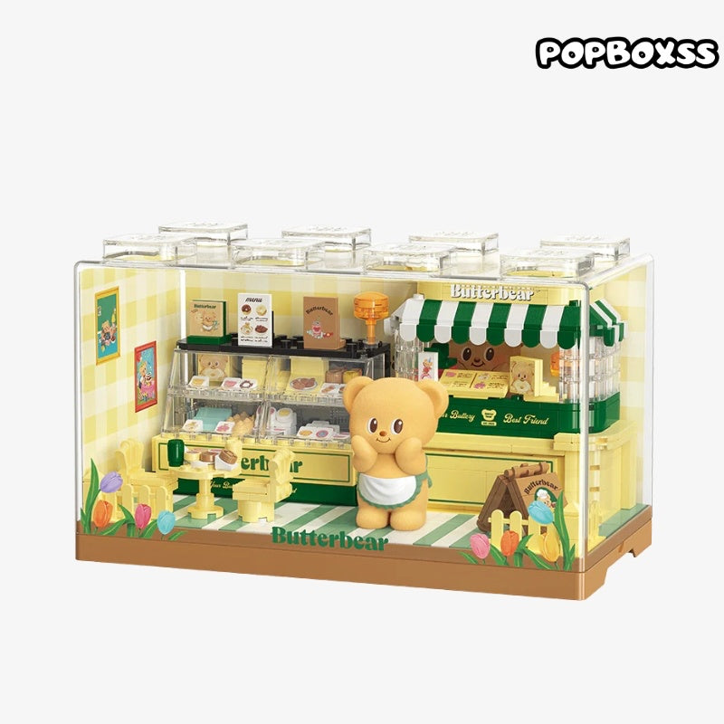 TOP TOY 【RETIRED】Butter Bear Sweet Treats Dessert Shop Building Kit 460Pcs