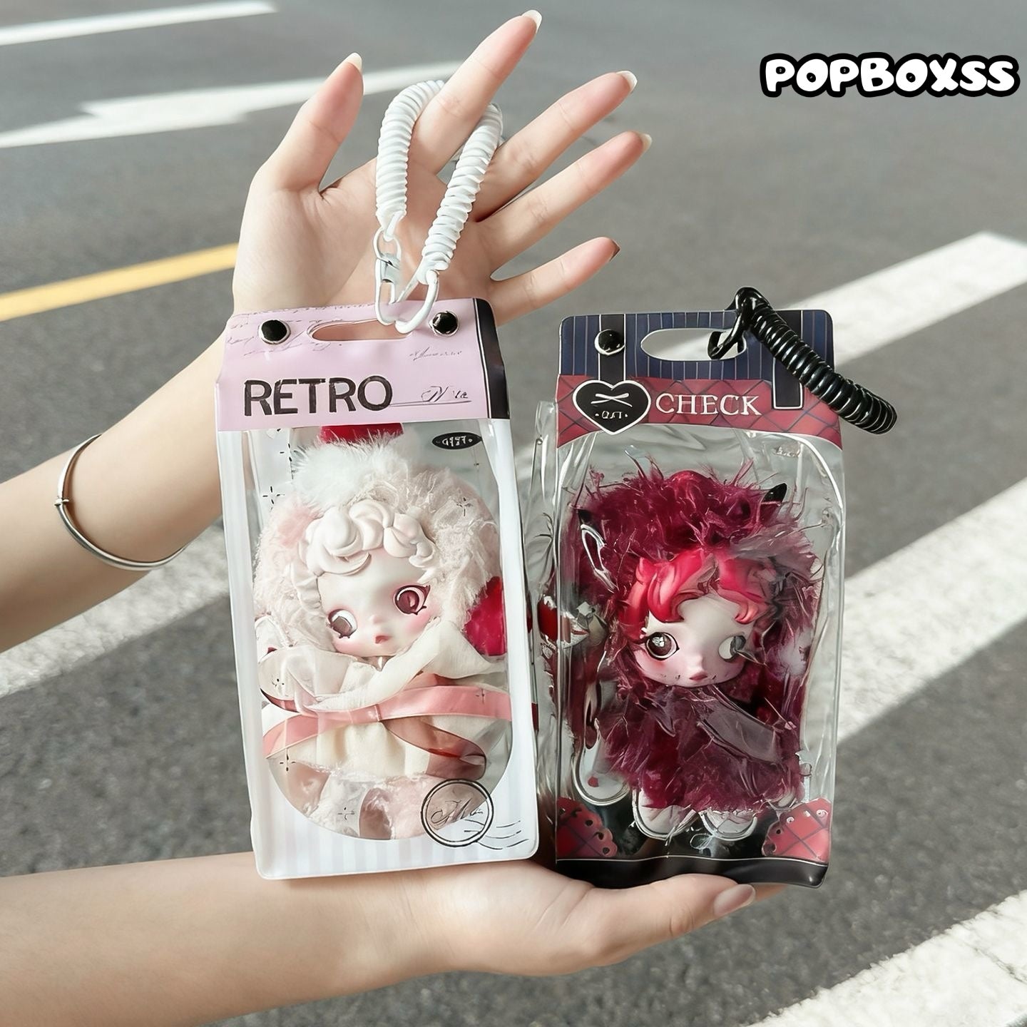 SKULLPANDA × Wednesday Protective Case(Doll not included)