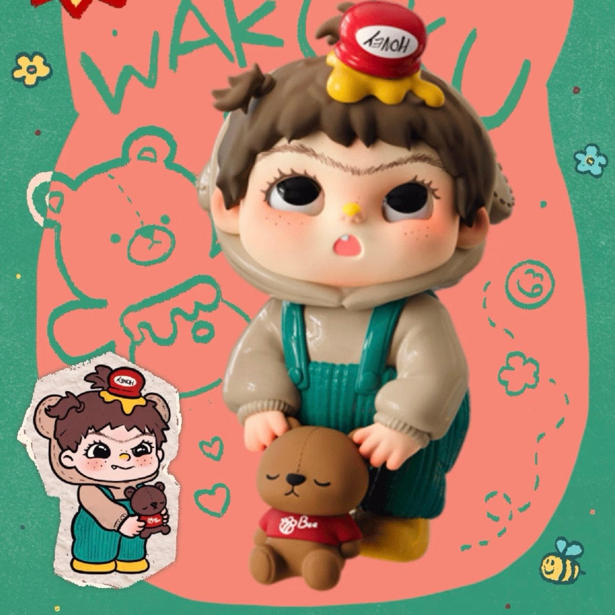 WAKUKU BACK TO CHILDH OOD WITH WAKUKU blind box