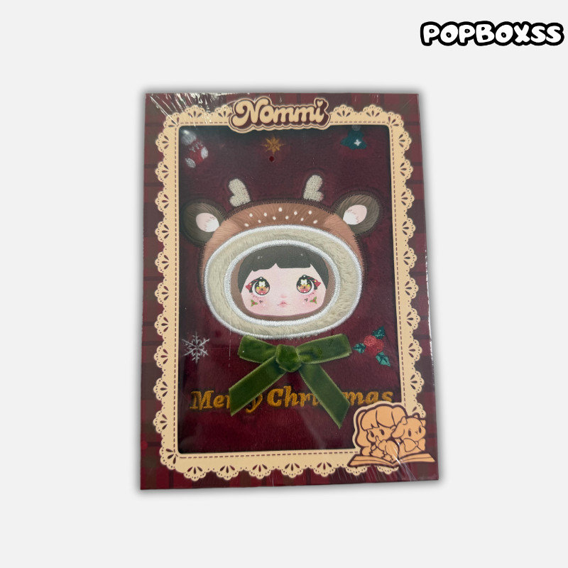 Nommi Merry Chrismas Plush notebook