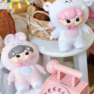 【US 3-5 Arrival】Baby Billie V2 Soft Toy Bag Series Plush Dolls, Blind Box