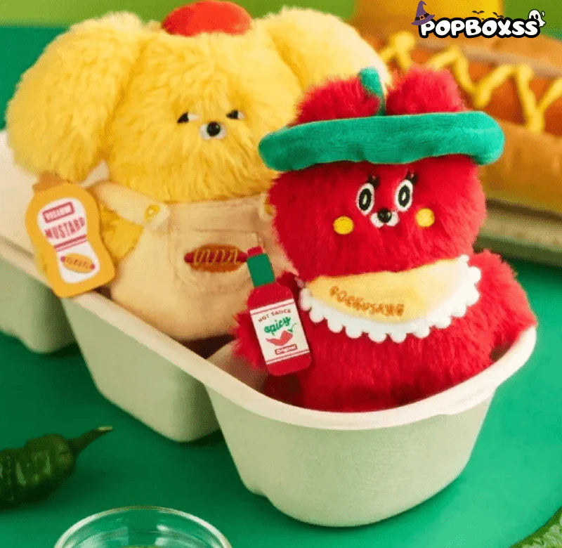 WASABI Bear Flavor Series Plush Keychain Blind Box