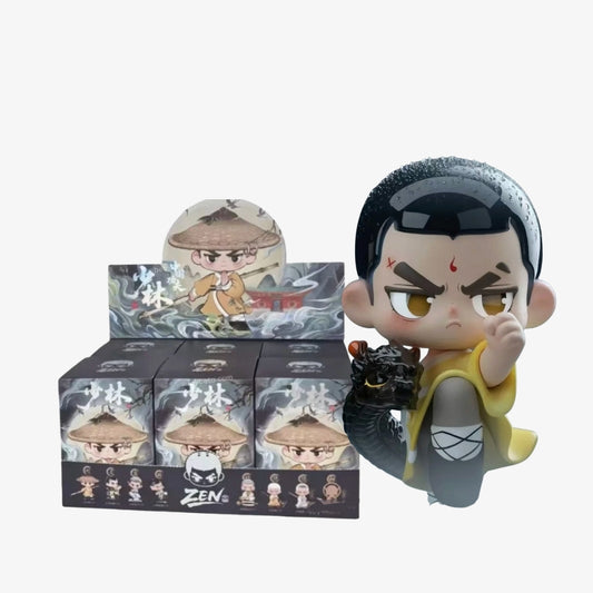 Yichen Zen Chinese Kung Fu Shaolin Series Figures Blind Box