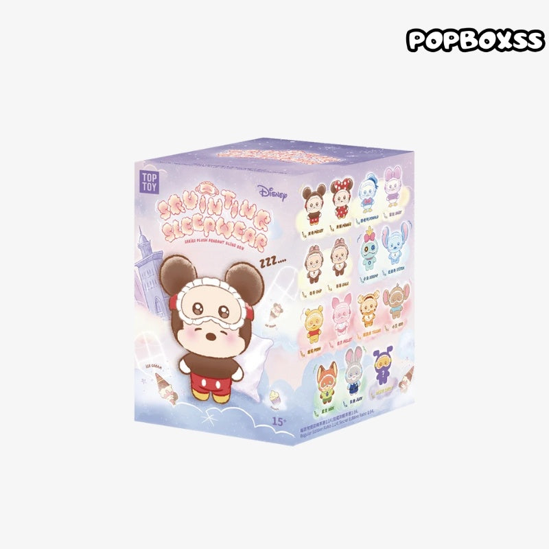 TOP TOY Squinting Sleepwear Series Plush Dolls. Blind Box