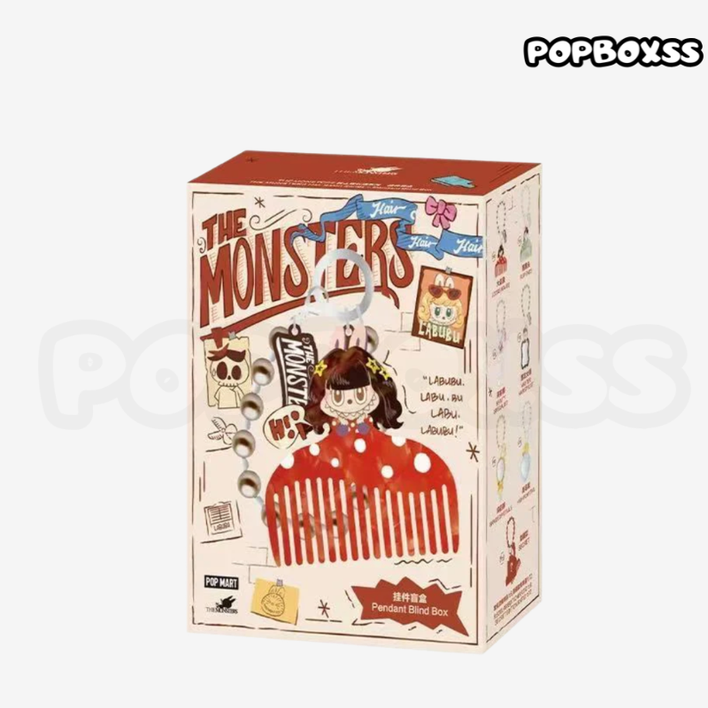 POP MART The Monsters Hair Salon Series Pendant Blind Box