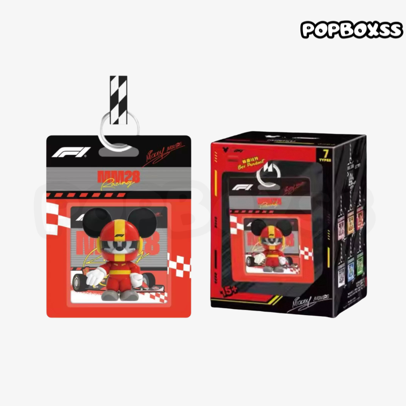 DSN F1 Mickey Mouse Speed Life Series BLIND BOX figurines