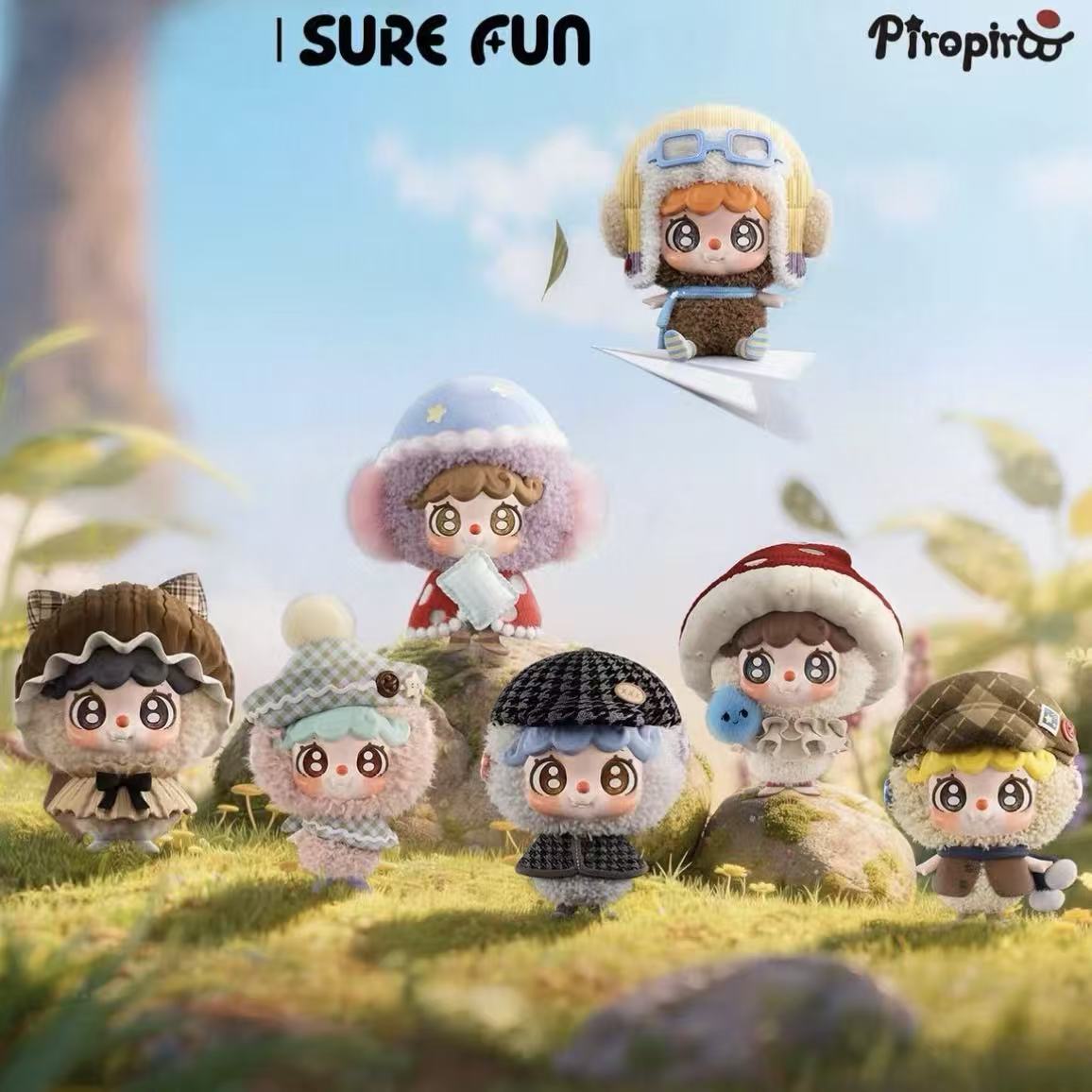 Piropiro Windborne Sweet Dreams Series Plush Pendant Blind Box