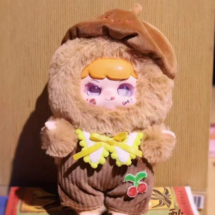 MANCHAO Mischievous Imp Rongrong Everyday Series Plush Dolls, Blind Box