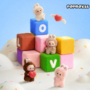 THE MONSTERS LABUBU Pin for Love Series-Vinyl Plush Pendant Blind Box