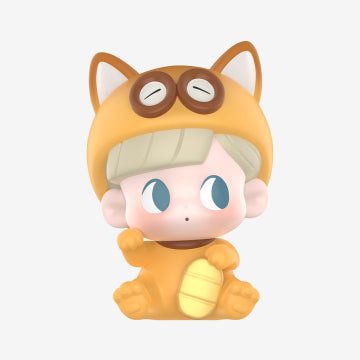 POP BEAN Lucky Cat Series PVC Figures. Blind Box