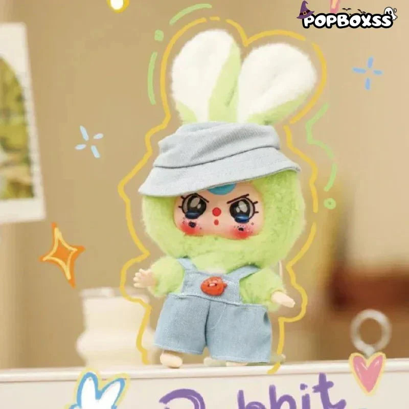 Baby Three Macaron Cute Bunny Series Plush Dolls. Blind Box