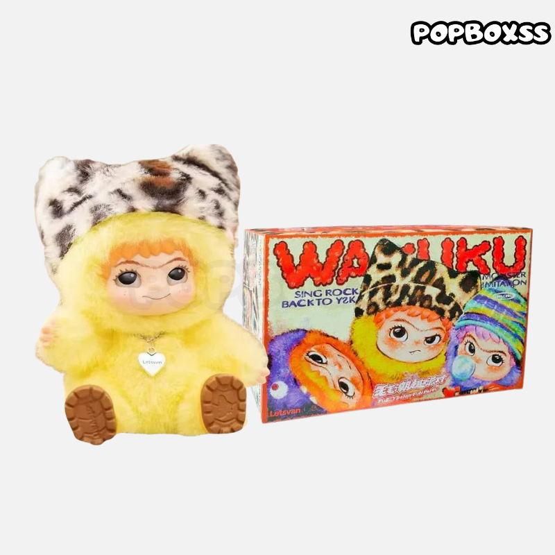 WAKUKU Fuzzy Trendy Fun Party Series Plush Dolls. Blind Box
