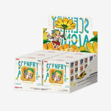 POP MART MOLLY 20th Anniversary Scenery Along the Way Series Fridge Magnet Blind Box