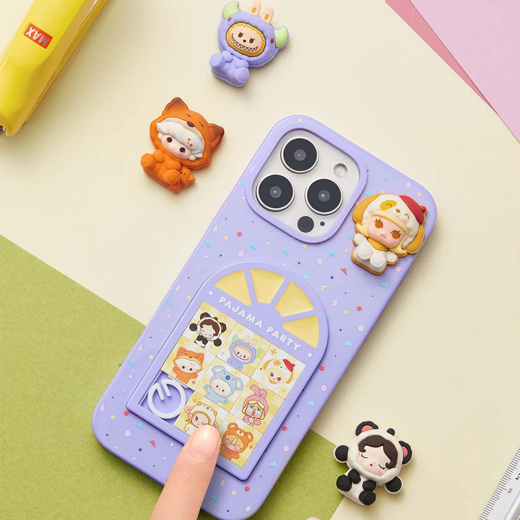 POP BEAN Pajama Party sliding hole phone case