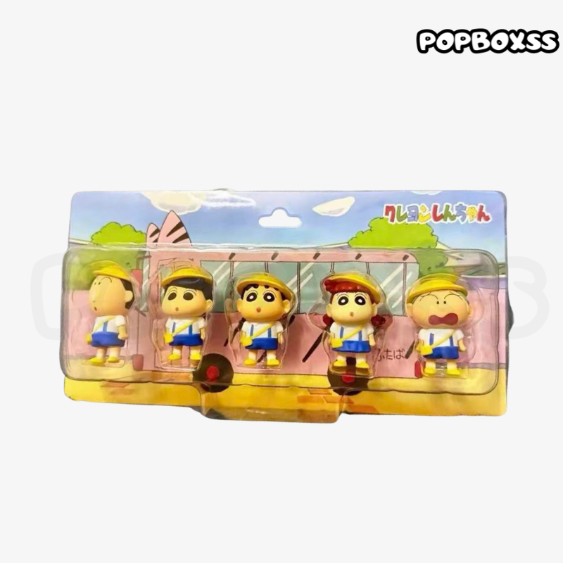Crayon Shin-chan The five-person team mobilized blind box