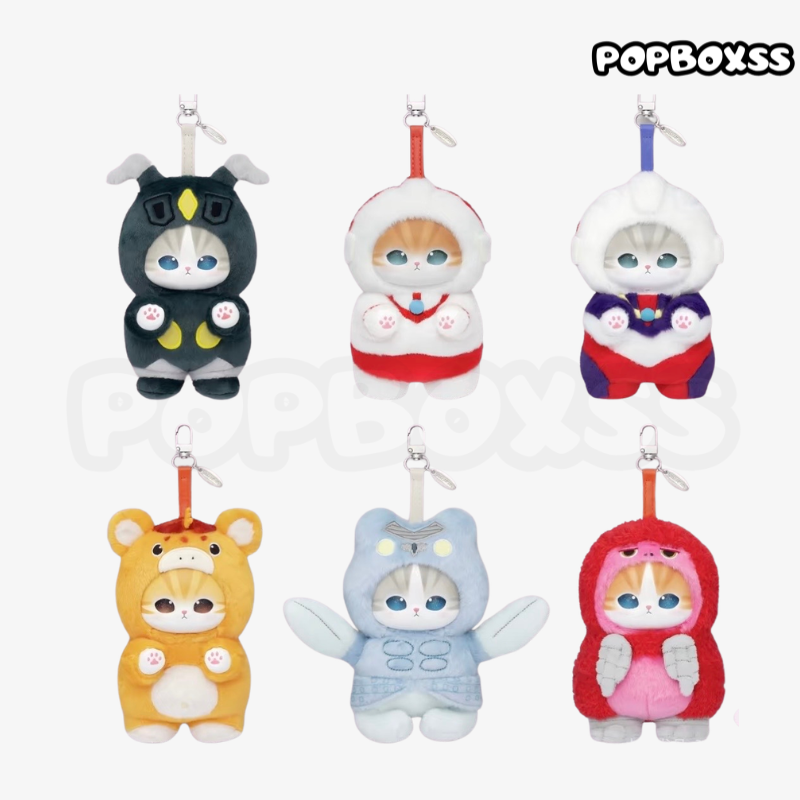 Mofusand × ULTRAMAN Series Plush Pendant (PRE-ORDER)